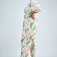 Kimono et pantalon à imprimé cachemire