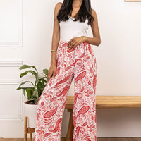 Kimono et pantalon à imprimé cachemire